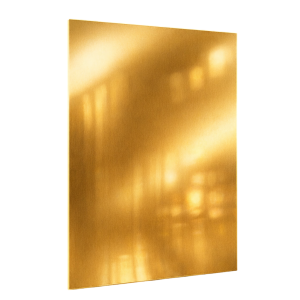 Сублимационный алюминий, Зеркало Золото, 300x600x0.45мм SCX-SA401