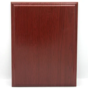 Плакетка ламинированная, Красное дерево